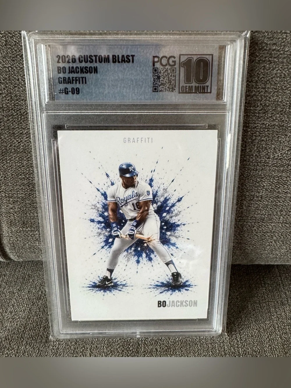 Bo Jackson - Custom Blast Graffiti #G-09 PCG 10 Gem Mint